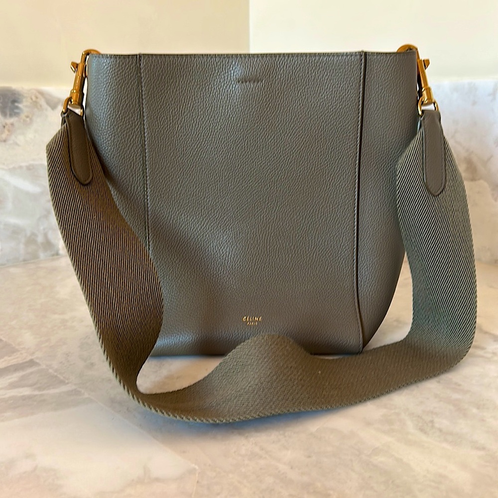 Celine Sangle Small Bucket Bag - image 1